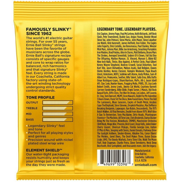 Струни Ernie Ball 2216 10-54 Skinny Top Beefy Bottom