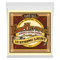 Струни Ernie Ball 2010 Earthwood 80/20 Bronze 9-46 12-string Light