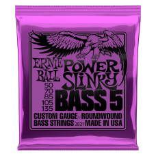 Струни Ernie Ball 2821 5-String Bass 50-135 Power Slinky
