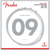 Струны Fender 250L 09-42 Nickel-Plated Steel (3-pack)