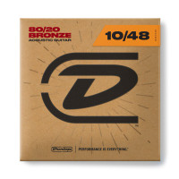 Струни Dunlop DAB1048 80/20 Bronze Acoustic 10-48 Extra Light