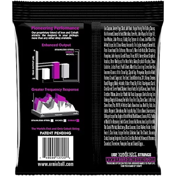 Струни Ernie Ball 2720 Cobalt 11-48 Power Slinky