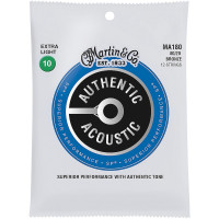 Струни Martin MA180 SP 80/20 Bronze Authentic 10-47 12-String Extra Light