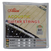 Струны Alice A207-SL Phosphor Bronze 11-52 Super Light