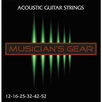 Струны Musicians Gear Acoustic 80/20 Bronze 12-52