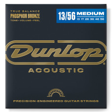 Струни Dunlop DAP1356 Phosphor Bronze Acoustic 13-56 Medium