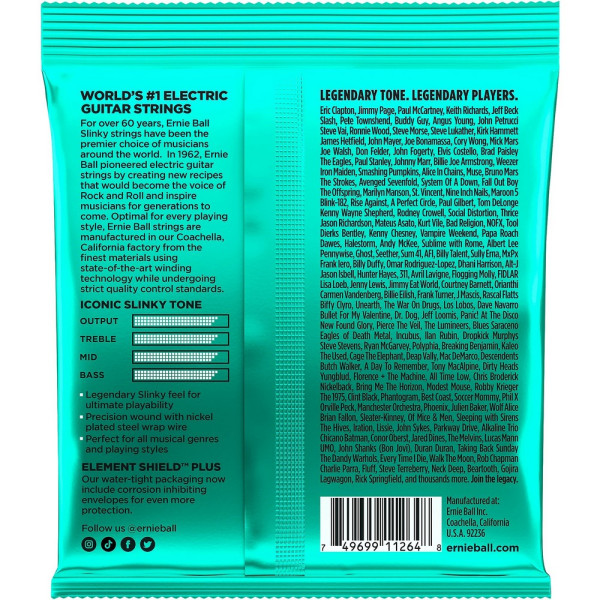 Струни Ernie Ball 3626 12-56 Not Even Slinky 3-pack