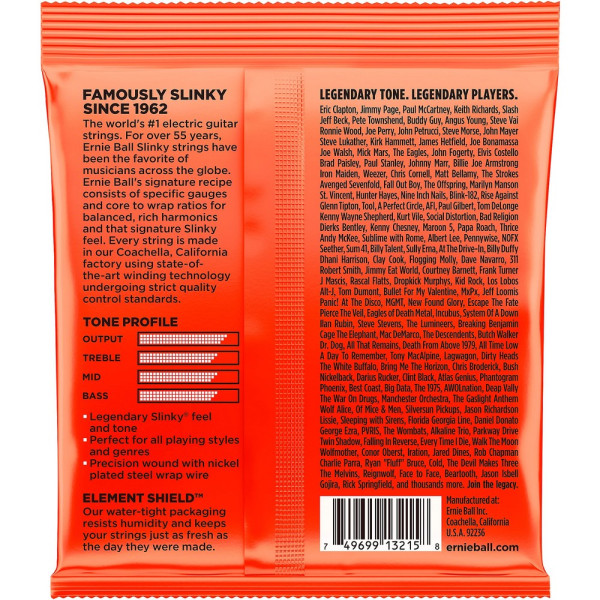 Струни Ernie Ball 3215 10-52 Skinny Top Heavy Bottom 3-pack