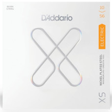 Струни DAddario XSE1056 XS Coated Electric 10-56 Regular Light 7-string