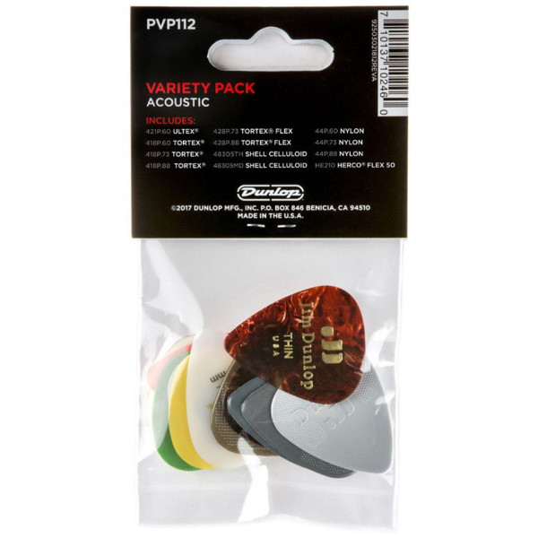 Набір медіаторів Dunlop PVP112 (12 шт)