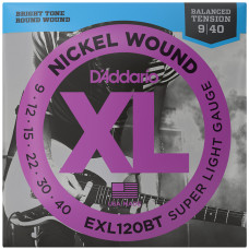 Струни DAddario EXL120BT XL 9-40 Balanced Tension Super Light