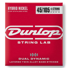Струни Dunlop DBHYN45105 Hybrid Nickel Over Stainless Steel 45-105