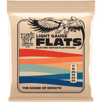Струни Ernie Ball 2580 Stainless Steel Flatwound 11-50 Light