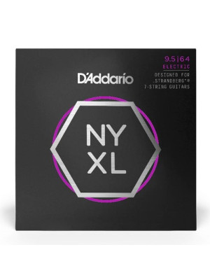 Струни DAddario NYXL09564SB NYXL 7-string 9.5-64 Custom Light Strandberg