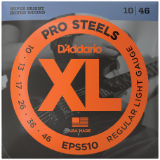 Струни DAddario EPS510 XL ProSteels 10-46 Regular Light