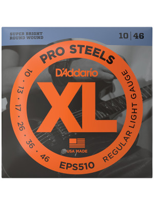 Струни DAddario EPS510 XL ProSteels 10-46 Regular Light