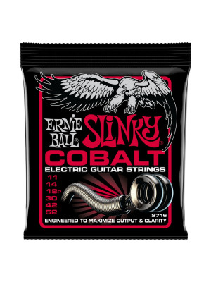 Струни Ernie Ball 2716 Cobalt 11-52 Burly Slinky
