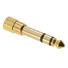 Перехідник з mini-jack 3.5mm на jack 6.35mm Gstar P-127