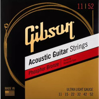 Gibson SAG-PB11 Premium Phosphor Bronze 11-52