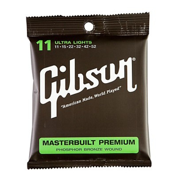 Gibson SAG-PB11 Premium Phosphor Bronze 11-52
