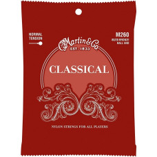 Струни Martin M260 Nylon 80/20 Bronze Ball End Normal Tension