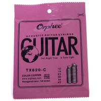 Кольорові струни Orphee TX620-C Copper 10-47 Extra Light