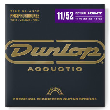 Струни Dunlop DAP1152 Phosphor Bronze Acoustic 11-52 Medium Light