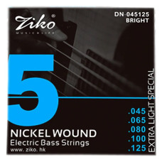 Струни Ziko DN-045-5 45-125 Extra Light 5-string