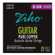Струни Ziko DR-011 Pure Copper 11-50 Custom Light