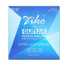 Струни Ziko DN-009 Nickel 09-42 Extra Light