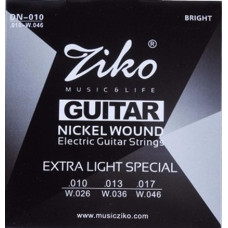 Струни Ziko DN-010 Nickel 10-46 Light