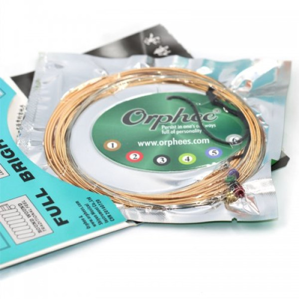 Струни Orphee QA150 85/15 Bronze 10-50 Extra Light