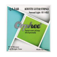 Струны Orphee QA160 85/15 Bronze 11-52 Normal Light