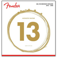 Струны Fender 70M 80/20 Bronze 13-56 Medium