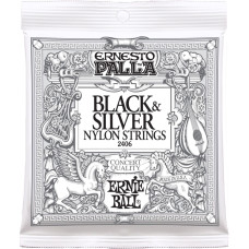 Струни Ernie Ball 2406 Ernesto Palla 28-42 Classical Black & Silver Nylon
