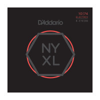Струни DAddario NYXL1074 NYXL 8-string 10-74 Light Top / Heavy Bottom