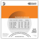 Струни DAddario EJ15 Phosphor Bronze 10-47 Extra Light