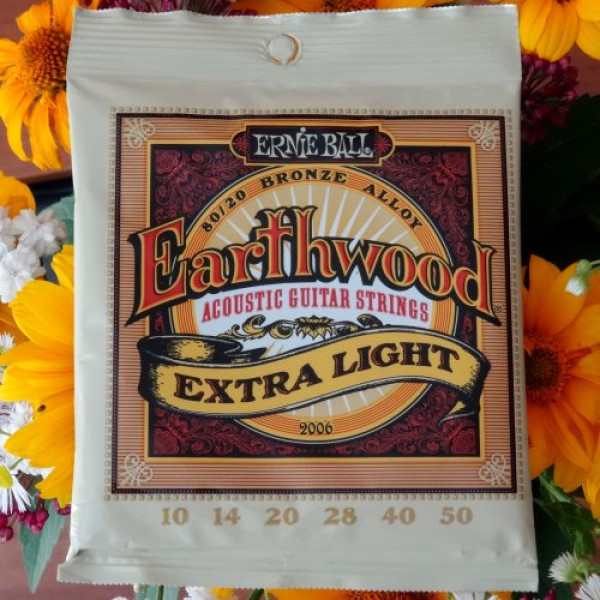 Струни Ernie Ball 2006 Earthwood 80/20 Bronze 10-50 Extra Light