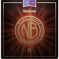 Струны DAddario NB1152 Nickel Bronze 11-52 Custom Light