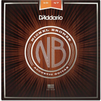Струни DAddario NB1047 Nickel Bronze 10-47 Extra Light