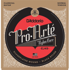 Струни DAddario EJ49 Pro-Arte Black Nylon Normal Tension