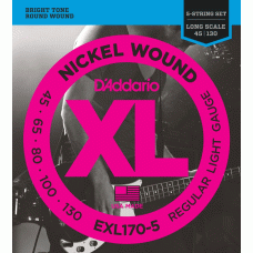 Струни DAddario EXL170-5 XL 45-130 5-String