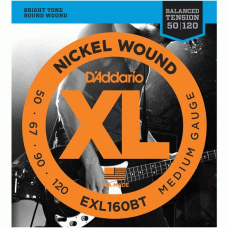 Струни DAddario EXL160BT XL 50-120 Balanced Tension Medium 4-string