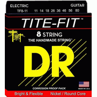 Струны DR TF8-11 Tite-Fit 11-80 - 8 string