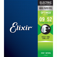 Струны Elixir 19007 OPTIWEB 9-52 - 7 string Super Light