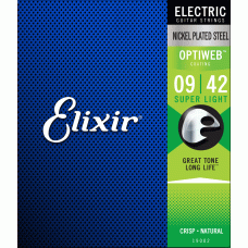 Струни Elixir 19002 OPTIWEB 9-42 Super Light