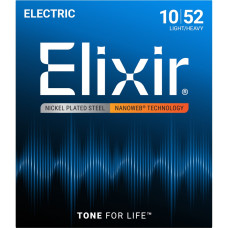 Струни Elixir 12077 Nanoweb 10-52 Light-Heavy