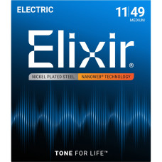 Струни Elixir 12102 Nanoweb 11-49 Medium