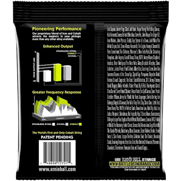 Струни Ernie Ball 2728 Cobalt 10-56 7-string Regular Slinky