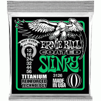 Струны Ernie Ball 3126 Coated Titanium RPS 12-56 Not Even Slinky
